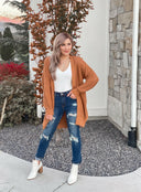 (S-2X, 4 Colors!) Drop Sleeve Cable Knit Cardigan-Cardigans-Krush Kandy, Women's Online Fashion Boutique Located in Phoenix, Arizona (Scottsdale Area)