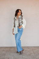 Callie Chic Embroidered Vest-Vests-Rae Collective, Women's Online Fashion Boutique Located in Phoenix, Arizona (Scottsdale Area)