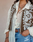 Callie Chic Embroidered Vest-Vests-Rae Collective, Women's Online Fashion Boutique Located in Phoenix, Arizona (Scottsdale Area)