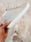 Miko Rhinestone Star Sneakers-Sneakers-Rae Collective, Women's Online Fashion Boutique Located in Phoenix, Arizona (Scottsdale Area)