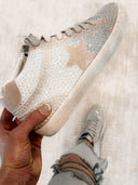 Miko Rhinestone Star Sneakers-Sneakers-Krush Kandy, Women's Online Fashion Boutique Located in Phoenix, Arizona (Scottsdale Area)