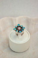 Rope The Moon Diamond Shape Gemstone Ring-Band Rings-Rae Collective, Women's Online Fashion Boutique Located in Phoenix, Arizona (Scottsdale Area)