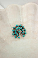Mini Concho Stone Necklaces-Chain Necklaces-Rae Collective, Women's Online Fashion Boutique Located in Phoenix, Arizona (Scottsdale Area)