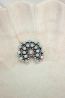 Mini Concho Stone Necklaces-Chain Necklaces-Rae Collective, Women's Online Fashion Boutique Located in Phoenix, Arizona (Scottsdale Area)