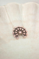Mini Concho Stone Necklaces-Chain Necklaces-Rae Collective, Women's Online Fashion Boutique Located in Phoenix, Arizona (Scottsdale Area)
