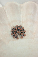 Mini Concho Stone Necklaces-Chain Necklaces-Rae Collective, Women's Online Fashion Boutique Located in Phoenix, Arizona (Scottsdale Area)
