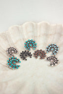 Mini Concho Stone Necklaces-Chain Necklaces-Rae Collective, Women's Online Fashion Boutique Located in Phoenix, Arizona (Scottsdale Area)