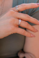 Missing You Sterling Chain Link Ring | Gold & Silver-Rings-Krush Kandy, Women's Online Fashion Boutique Located in Phoenix, Arizona (Scottsdale Area)