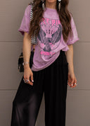 Free Bird Mineral Washed Tee | PREORDER NOW OPEN-Graphic Tees-Rae Collective, Women's Online Fashion Boutique Located in Phoenix, Arizona (Scottsdale Area)