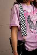 Checkered Guitar Strap-Straps-Rae Collective, Women's Online Fashion Boutique Located in Phoenix, Arizona (Scottsdale Area)