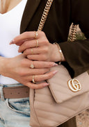 Twist and Turns Sterling and CZ Ring | Gold or Silver-Rings-Rae Collective, Women's Online Fashion Boutique Located in Phoenix, Arizona (Scottsdale Area)