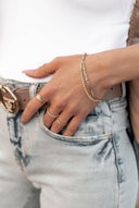 Twist and Turns Sterling and CZ Ring | Gold or Silver-Rings-Rae Collective, Women's Online Fashion Boutique Located in Phoenix, Arizona (Scottsdale Area)