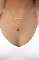 With Love, Love Letter Necklace-Necklaces-Rae Collective, Women's Online Fashion Boutique Located in Phoenix, Arizona (Scottsdale Area)