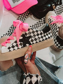 KRUSH KANDY EXCLUSIVE: Harley's Checkmate Checkered Sneaker-Sneakers-Rae Collective, Women's Online Fashion Boutique Located in Phoenix, Arizona (Scottsdale Area)