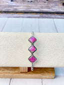Desert Dreamer Three Stone Cuff-Bracelets-Rae Collective, Women's Online Fashion Boutique Located in Phoenix, Arizona (Scottsdale Area)