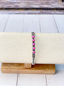 Touch Of Glam Stone Cuff-Bracelets-Rae Collective, Women's Online Fashion Boutique Located in Phoenix, Arizona (Scottsdale Area)