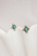 Coastal Charm Stone Stud Earrings-Stud Earrings-Rae Collective, Women's Online Fashion Boutique Located in Phoenix, Arizona (Scottsdale Area)
