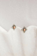 Coastal Charm Stone Stud Earrings-Stud Earrings-Rae Collective, Women's Online Fashion Boutique Located in Phoenix, Arizona (Scottsdale Area)