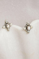 Coastal Charm Stone Stud Earrings-Stud Earrings-Rae Collective, Women's Online Fashion Boutique Located in Phoenix, Arizona (Scottsdale Area)