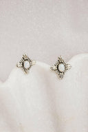 Coastal Charm Stone Stud Earrings-Stud Earrings-Rae Collective, Women's Online Fashion Boutique Located in Phoenix, Arizona (Scottsdale Area)
