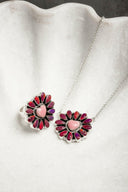 Hearts and Mixed Stone Sterling Silver Necklaces & Rings-Chain Necklaces-Krush Kandy, Women's Online Fashion Boutique Located in Phoenix, Arizona (Scottsdale Area)