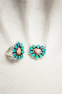 Hearts and Mixed Stone Sterling Silver Necklaces & Rings-Chain Necklaces-Rae Collective, Women's Online Fashion Boutique Located in Phoenix, Arizona (Scottsdale Area)