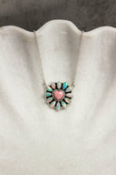 Hearts and Mixed Stone Sterling Silver Necklaces & Rings-Chain Necklaces-Rae Collective, Women's Online Fashion Boutique Located in Phoenix, Arizona (Scottsdale Area)