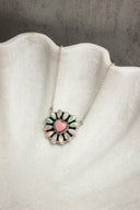 Hearts and Mixed Stone Sterling Silver Necklaces & Rings-Chain Necklaces-Rae Collective, Women's Online Fashion Boutique Located in Phoenix, Arizona (Scottsdale Area)
