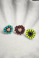 Hearts and Mixed Stone Sterling Silver Necklaces & Rings-Chain Necklaces-Rae Collective, Women's Online Fashion Boutique Located in Phoenix, Arizona (Scottsdale Area)