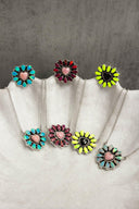 Hearts and Mixed Stone Sterling Silver Necklaces & Rings-Chain Necklaces-Rae Collective, Women's Online Fashion Boutique Located in Phoenix, Arizona (Scottsdale Area)