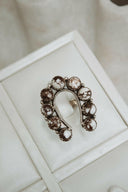 Small Horseshoe Sterling Silver Cluster Ring-Cluster Rings-Rae Collective, Women's Online Fashion Boutique Located in Phoenix, Arizona (Scottsdale Area)