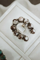 Small Horseshoe Sterling Silver Cluster Ring-Cluster Rings-Rae Collective, Women's Online Fashion Boutique Located in Phoenix, Arizona (Scottsdale Area)