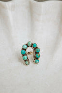 Small Horseshoe Sterling Silver Cluster Ring-Cluster Rings-Rae Collective, Women's Online Fashion Boutique Located in Phoenix, Arizona (Scottsdale Area)