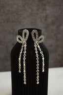 Half Of Me Bow Earrings-Stud Earrings-Rae Collective, Women's Online Fashion Boutique Located in Phoenix, Arizona (Scottsdale Area)