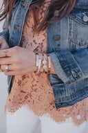 Crystal Baguette Bangle-Bangle Bracelets-Krush Kandy, Women's Online Fashion Boutique Located in Phoenix, Arizona (Scottsdale Area)