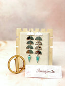 Paradise Valley Sterling Silver Stone Earrings-Earrings-Krush Kandy, Women's Online Fashion Boutique Located in Phoenix, Arizona (Scottsdale Area)