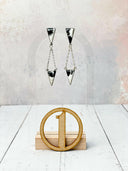 Lead The Way Stone Drop Earrings-Earrings-Krush Kandy, Women's Online Fashion Boutique Located in Phoenix, Arizona (Scottsdale Area)