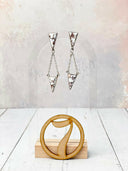 Lead The Way Stone Drop Earrings-Earrings-Krush Kandy, Women's Online Fashion Boutique Located in Phoenix, Arizona (Scottsdale Area)
