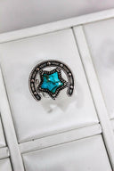 Horseshoe Haven Star Stone Ring-Cluster Rings-Rae Collective, Women's Online Fashion Boutique Located in Phoenix, Arizona (Scottsdale Area)
