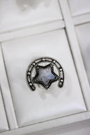 Horseshoe Haven Star Stone Ring-Cluster Rings-Rae Collective, Women's Online Fashion Boutique Located in Phoenix, Arizona (Scottsdale Area)
