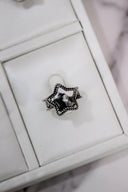 Starry Stamped Sterling Ring-Cluster Rings-Rae Collective, Women's Online Fashion Boutique Located in Phoenix, Arizona (Scottsdale Area)