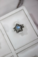 Starry Stamped Sterling Ring-Cluster Rings-Rae Collective, Women's Online Fashion Boutique Located in Phoenix, Arizona (Scottsdale Area)
