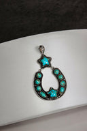 Starry Night Horseshoe Stone Pendant-Pendant Necklaces-Rae Collective, Women's Online Fashion Boutique Located in Phoenix, Arizona (Scottsdale Area)