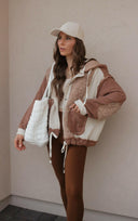 POL Multi Fabric Hooded Button Down Shacket-Shackets-Rae Collective, Women's Online Fashion Boutique Located in Phoenix, Arizona (Scottsdale Area)