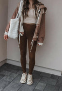 MONO B Essential Solid Leggings | 2 Colors-Leggings-Rae Collective, Women's Online Fashion Boutique Located in Phoenix, Arizona (Scottsdale Area)
