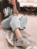 Shine Bright Sequin Star Accented Sneaker-Sneakers-Rae Collective, Women's Online Fashion Boutique Located in Phoenix, Arizona (Scottsdale Area)