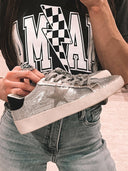 Shine Bright Sequin Star Accented Sneaker-Sneakers-Rae Collective, Women's Online Fashion Boutique Located in Phoenix, Arizona (Scottsdale Area)
