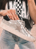 Shine Bright Sequin Star Accented Sneaker-Sneakers-Rae Collective, Women's Online Fashion Boutique Located in Phoenix, Arizona (Scottsdale Area)