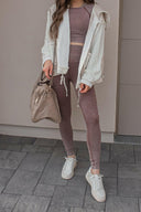 Seamless Long Sleeve Top and Legging Set-workout-Krush Kandy, Women's Online Fashion Boutique Located in Phoenix, Arizona (Scottsdale Area)