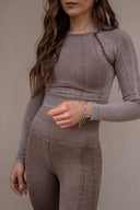 Seamless Long Sleeve Top and Legging Set-workout-Rae Collective, Women's Online Fashion Boutique Located in Phoenix, Arizona (Scottsdale Area)